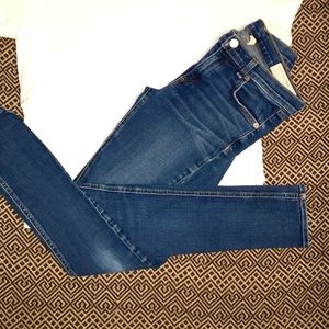 rag & bone Women's Skinny Jeans - Dark Blue